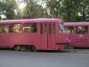 Гламурное Запорожье розовые трамваи